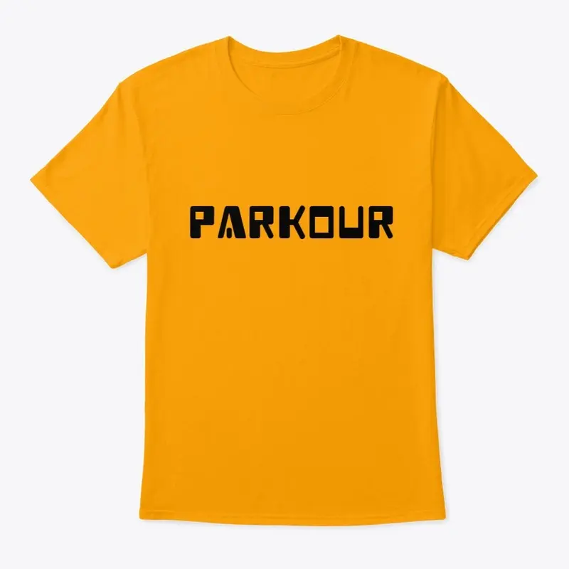 Parkour T-shirt theGoldjumps